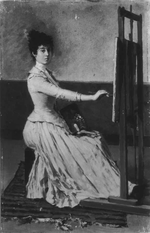 Figura femminile che dipinge - Pinacoteca Provinciale, Potenza